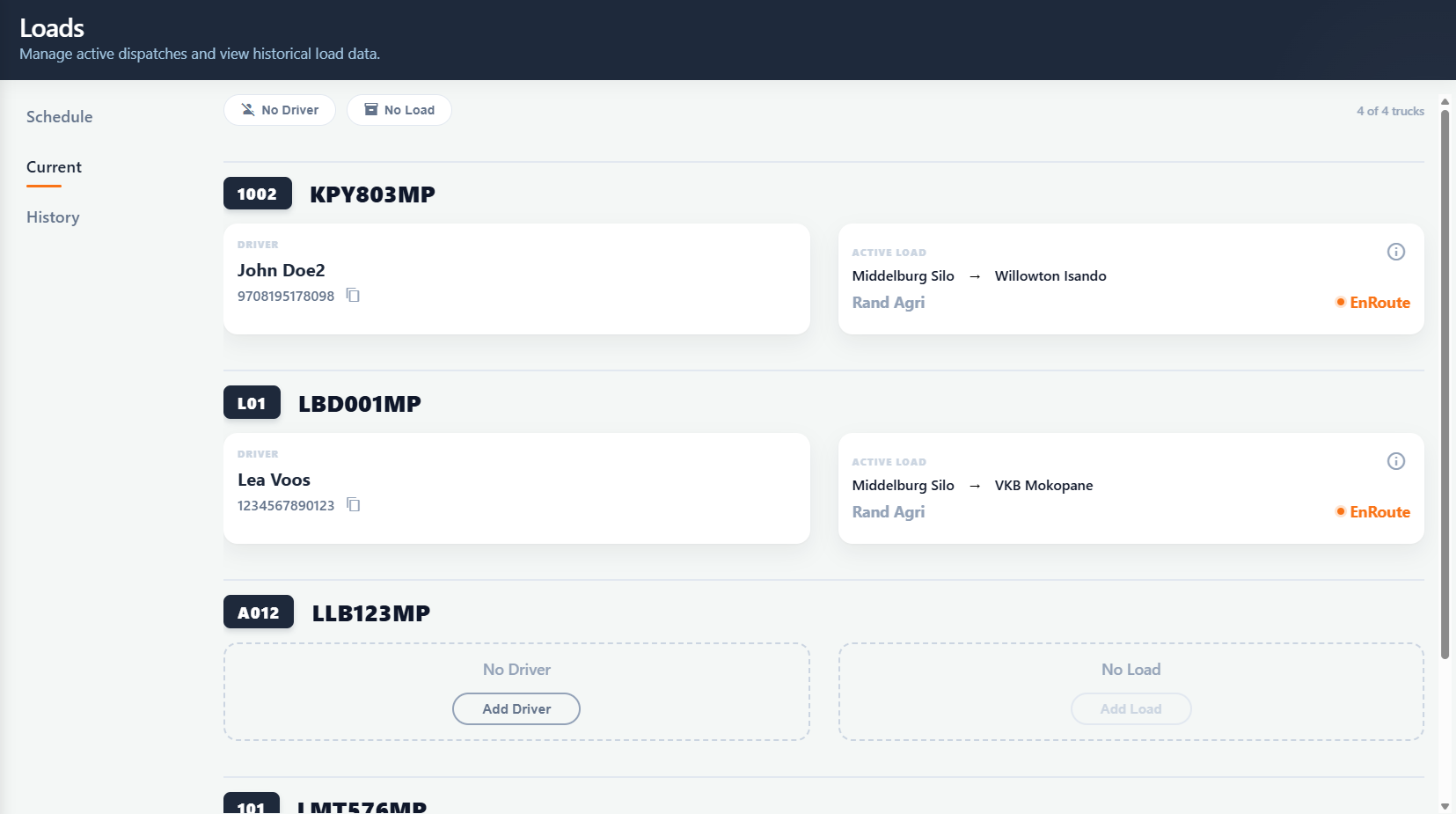 Supply Sync Dashboard on Office Monitor
